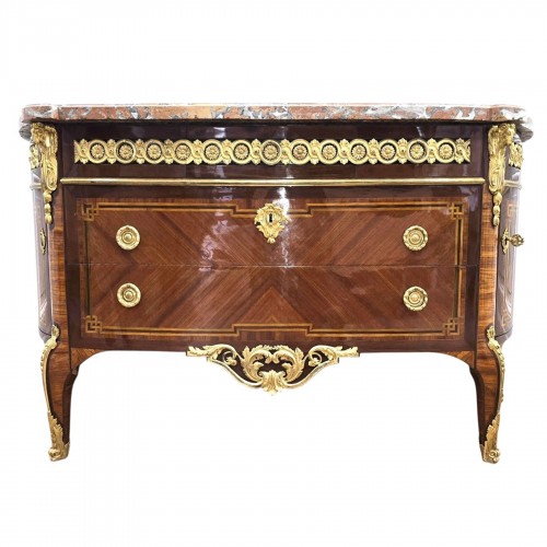 Commode d'époque Transition estampillée RVLC