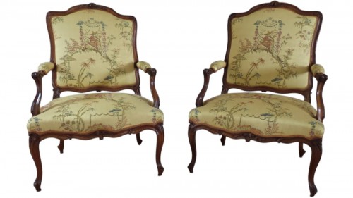 Fauteuils d'époque Louis XV