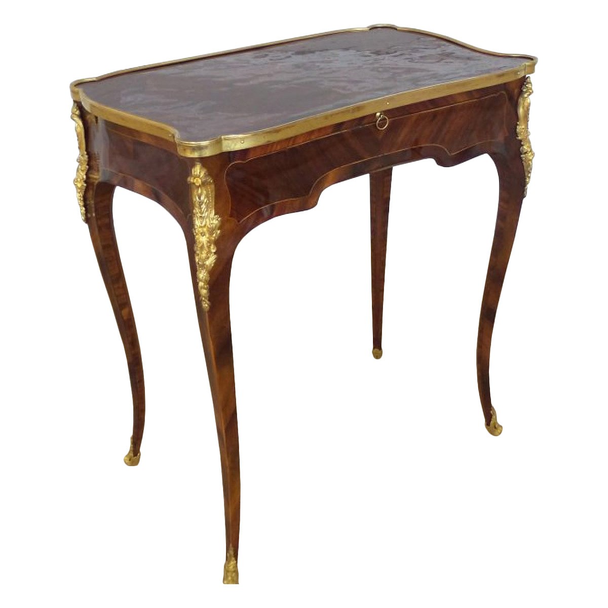 Petite table  de  salon  d poque Louis XV XVIIIe si cle 