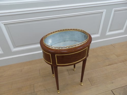 Mobilier Meuble d'appoint - Jardinière Louis XVI en acajou