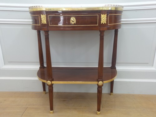 XVIIIe siècle - Console d'époque Louis XVI