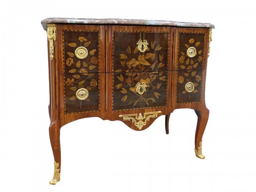 Commode d'époque Transition estampillée J.BIRCKLE