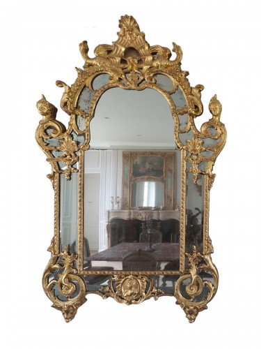 Miroir d'époque Régence