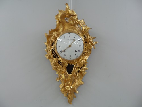 Horlogerie Cartel - Cartel Louis XV en bronze