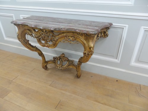 Antiquités - Console Louis XV