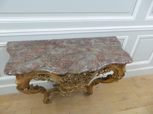 Antiquités - Console Louis XV