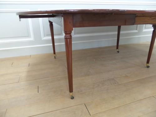 Table Louis XVI en acajou de Cuba - La Jurande