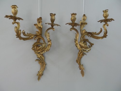 Louis XV - Paire d'appliques