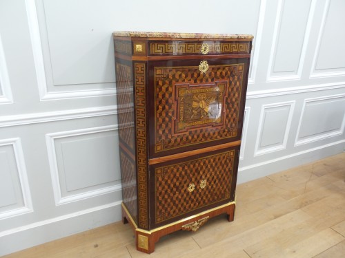 Mobilier Bureau et Secrétaire - Secrétaire époque Louis XVI