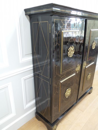 Furniture  - Louis XIV Cabinet in ebony