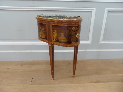 Mobilier Meuble d'appoint - Jardinière d'époque Louis XVI par Léonard Boudin