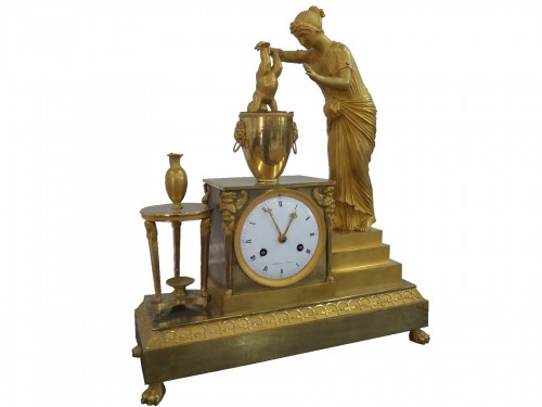 Bronze Empire clock