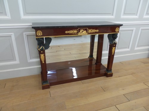 Antiquités - Empire console table