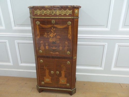Secrétaire d'époque Louis XVI - Mobilier Style Louis XVI