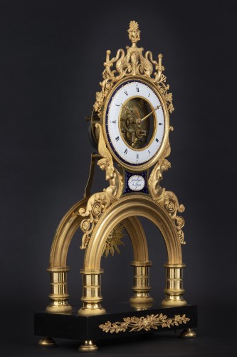 Gaillard á Lyon - Pendule squelette - Galerie Francesco De Rosa