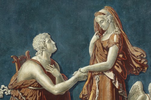 Antiquités - Pair of paintings on paper