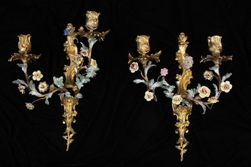 Paire d'appliques Louis XV