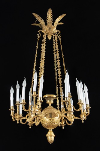 Antiquités - Empire chandelier