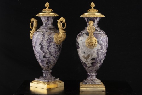 Pair of vase in Blue John - Directoire