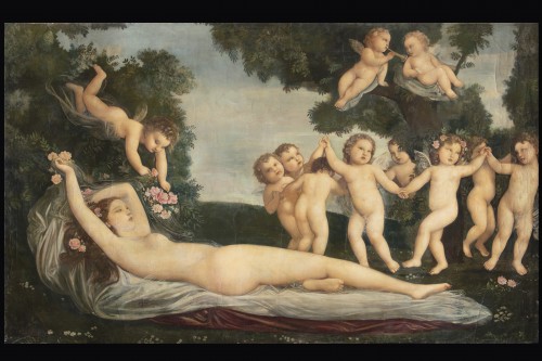 Harmony of cherubs - Paintings & Drawings Style 