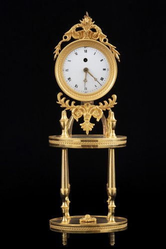 Petit pendule squelette - Horlogerie Style Empire