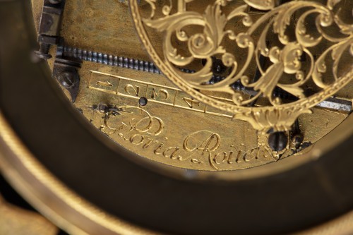 Horlogerie Pendule - Petit pendule squelette