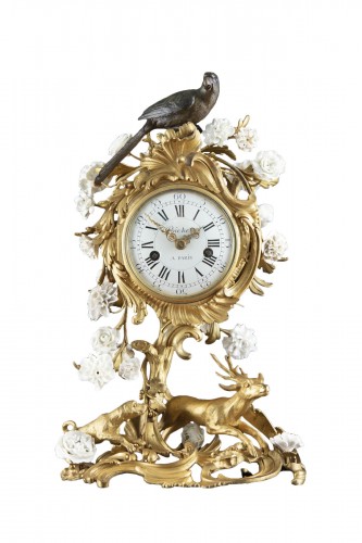 POICHET a Paris - Pendule Louis XV