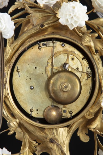 XVIIIe siècle - POICHET a Paris - Pendule Louis XV