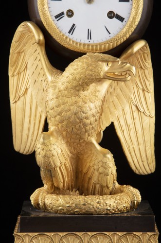 Empire bronze Pendule “a l’Eagle” - Horology Style Empire