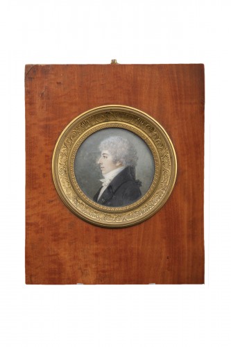 Miniature Portrait, France Empire period