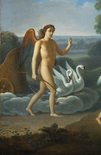 18th century - Allegory of love, French School of the 18th century