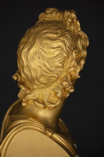 Objet de décoration Cassolettes, coupe et vase - Apollon de Belvédére, bronze d'époque Empire