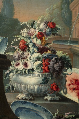 Tableaux et dessins  - Fleurs et Fruits - Gaspare LOPEZ (1677-1732)