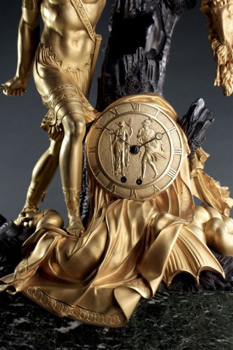 Horlogerie Pendule - Jason et la Toison d'Or, pendule 1er Empire
