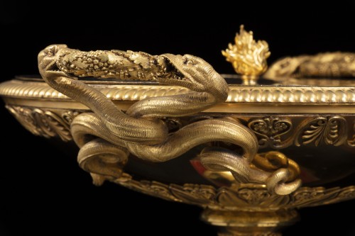 Directoire - Bronze Centerpiece incense burner . Russia