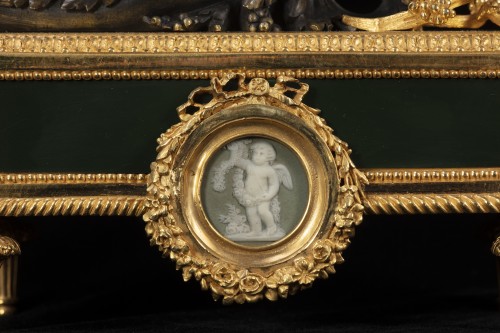 Paire de bougeoirs Louis XVI - Luminaires Style Louis XVI