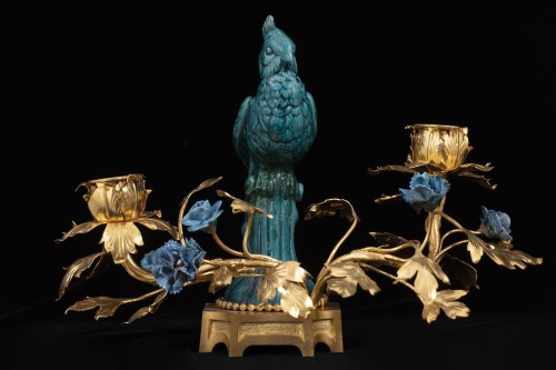 Lighting  - Pair of 19th century candlesticks