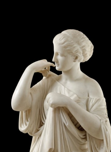 XIXe siècle - Diane de Gabies, grand marbre du XIXe siècle