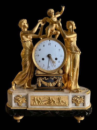 Louis XVI Bronze clock - 
