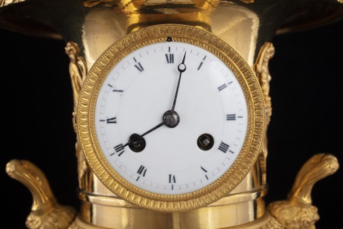 Horology  - Important Vase-shaped Empire clock