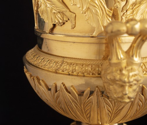 Important Vase-shaped Empire clock - Empire