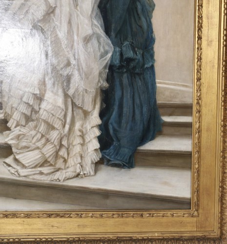  - Valentine Cameron PRINSEP (1803-1904) Two elegant ladies on the Opera