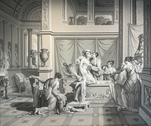 Psyche at the bath - J. DUFOUR manufacture