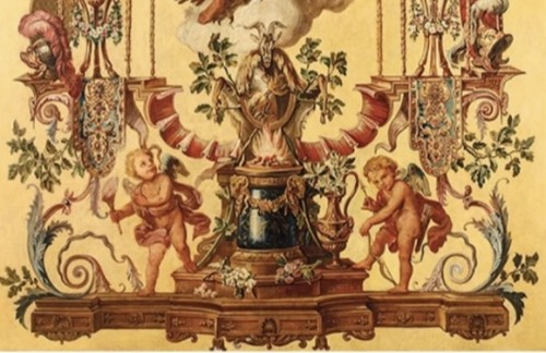 Pair Pamela “Jupiter and Venus” XIX Century - Decorative Objects Style Restauration - Charles X
