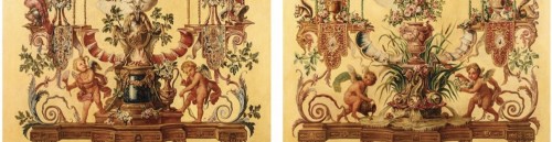 Restauration - Charles X - Pair Pamela “Jupiter and Venus” XIX Century