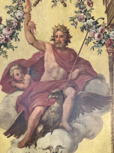 Antiquités - Pair Pamela “Jupiter and Venus” XIX Century