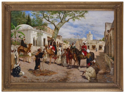 Orientalist scene, Tomas Moragas Y Torras (1837-19’t)