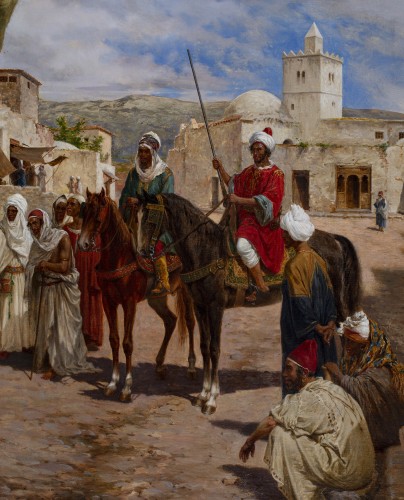 Orientalist scene, Tomas Moragas Y Torras (1837-19’t) - Paintings & Drawings Style 