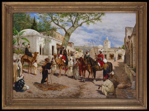 Orientalist scene, Tomas Moragas Y Torras (1837-19’t) - 