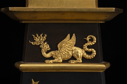 Antiquités - Pair of Large Empire candelabra